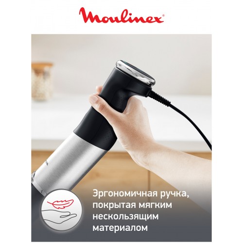 Погружной блендер Moulinex Quickchef+ DD67L810 (черный/серый) 8