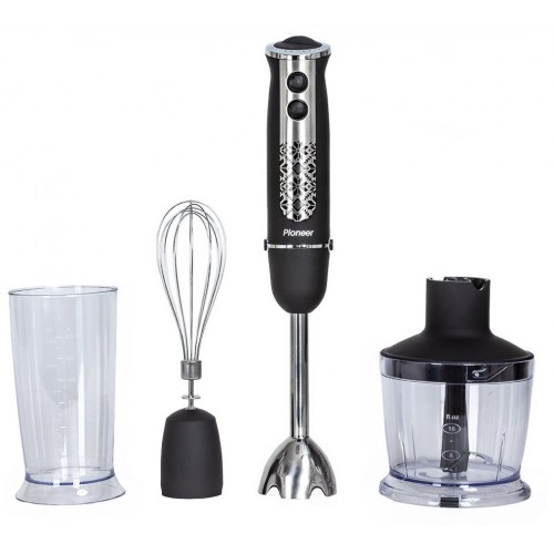 Погружной блендер Pioneer HB122S (черный) 