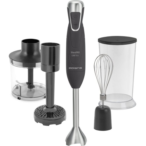Погружной блендер Polaris PHB 1380 Silent (серый/серебристый) 4