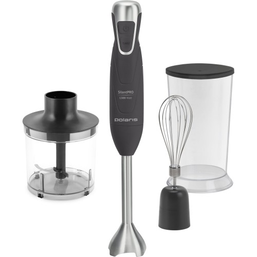 Погружной блендер Polaris PHB 1384 Silent (серый/серебристый) 2