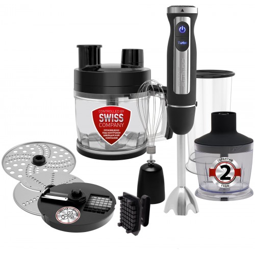 Погружной блендер Polaris PHB 1589AL (черный/серебристый) 4