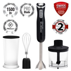 Погружной блендер Polaris PHB 1594 (черный)