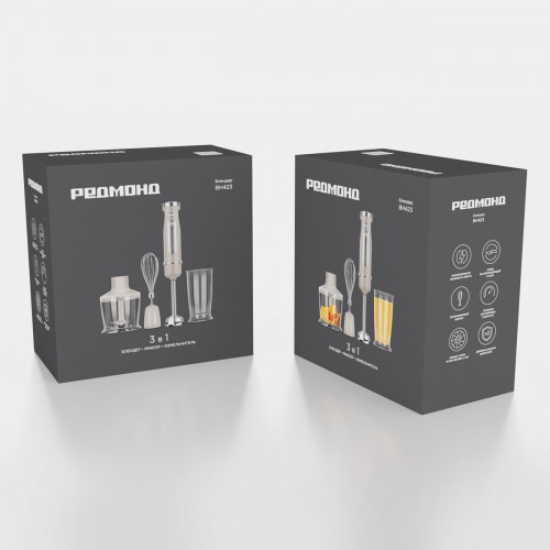 Погружной блендер Redmond BH-423 (бежевый) 9