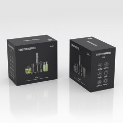 Погружной блендер Redmond BH400 (серый)