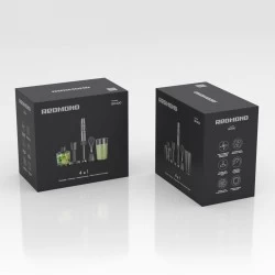 Погружной блендер Redmond BH400 (серый)