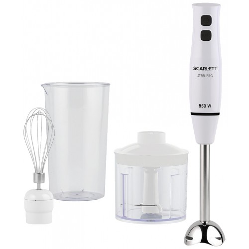Погружной блендер Scarlett SC-HB42F06 (белый/черный) 4