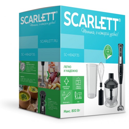 Погружной блендер Scarlett SC-HB42F35 (черный) 8