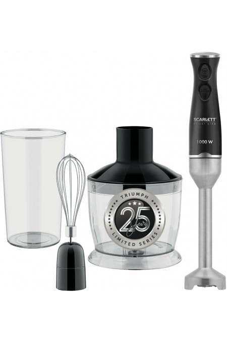 Погружной блендер Scarlett SC-HB42F73 (черный/серебристый) 
