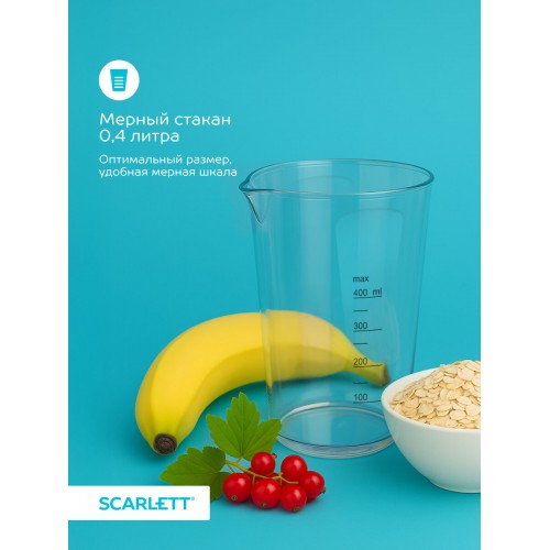 Погружной блендер Scarlett SC-HB42F87 (серебристый) 5