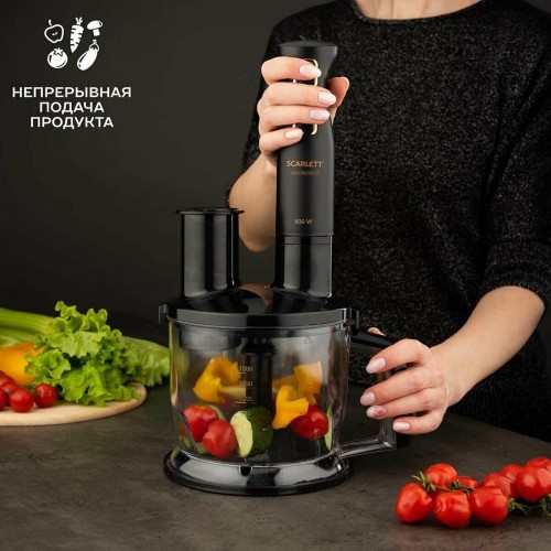 Погружной блендер Scarlett SC-HB42K09 (черный) 5