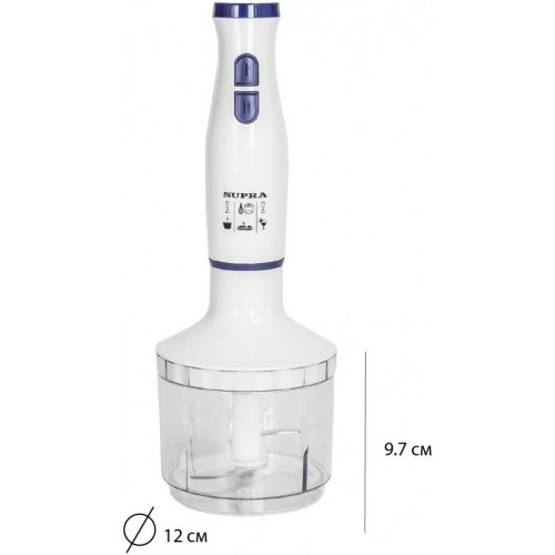 Погружной блендер SUPRA HBS-698 (белый) 8