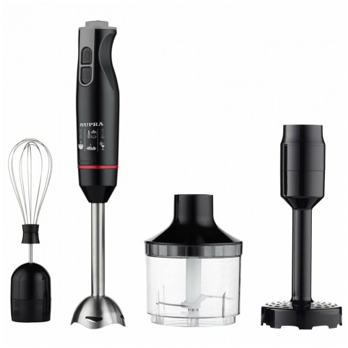 Погружной блендер SUPRA HBS-797 (черный/красный) 