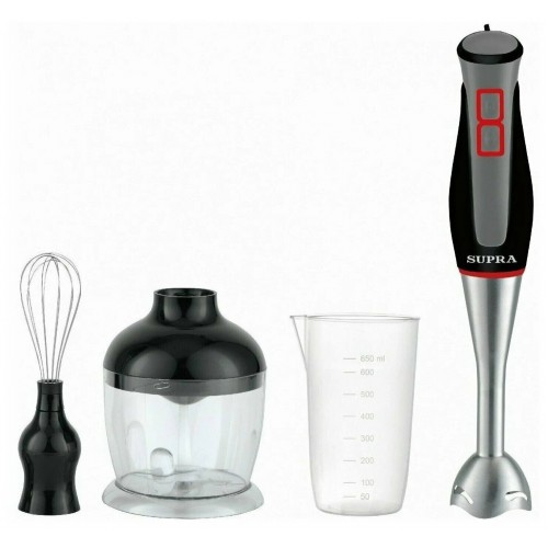 Погружной блендер SUPRA HBS-994 (черный/серый) 