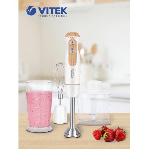 Погружной блендер Vitek VT-3000 (белый) 