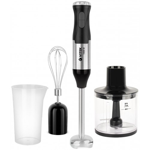 Погружной блендер Vitek VT-3425 (черный/серебристый) 
