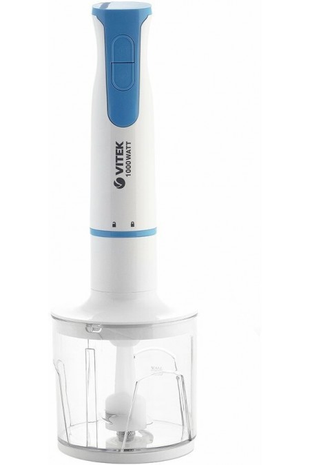 Погружной блендер Vitek VT-8530 (белый/голубой) 3