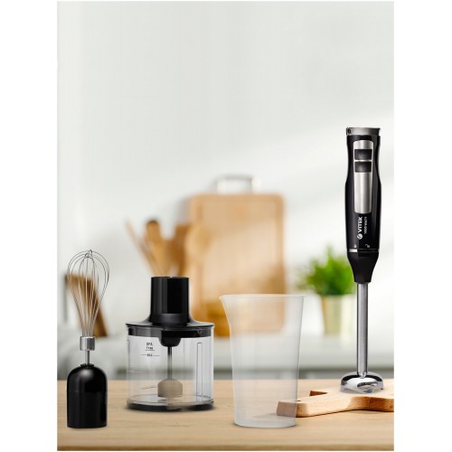 Погружной блендер Vitek VT-8542 (черный/серебристый) 6