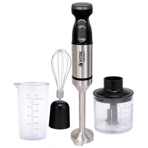 Погружной блендер Vitek VT-8545 (черный/серебристый) 