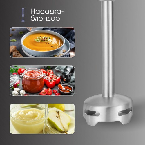 Погружной блендер Zigmund Shtain BH-241 M (черный/серебристый) 2