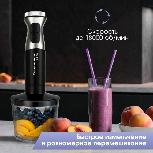 Погружной блендер Zigmund Shtain BH-241 M (черный/серебристый) 7