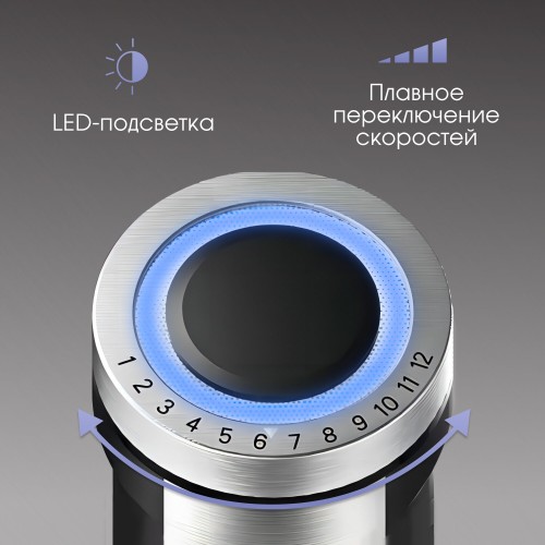 Погружной блендер Zigmund Shtain BH-347 M (серебристый) 5