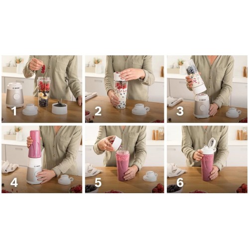 Стационарный блендер Bosch MMB2111T (серебристый) 7