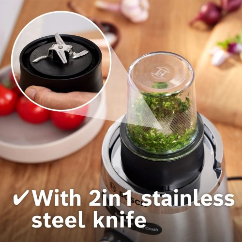 Стационарный блендер Bosch MMB6177S (серебристый/черный) 6