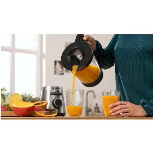 Стационарный блендер Bosch MMB6384M (черный/серебристый) 9