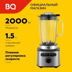 Стационарный блендер BQ SB1010 (серебристый/черный)
