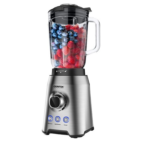 Стационарный блендер CENTEK CT-1303 (стальной/черный) 