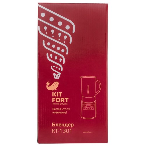 Стационарный блендер Kitfort KT-1301 (серебристый) 1