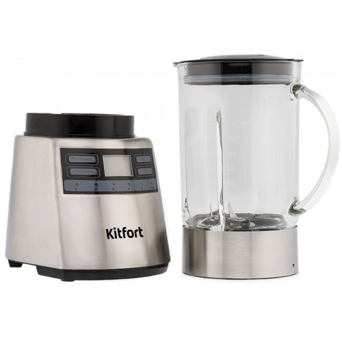 Стационарный блендер Kitfort KT-1301 (серебристый) 2