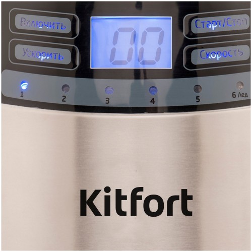 Стационарный блендер Kitfort KT-1301 (серебристый) 4