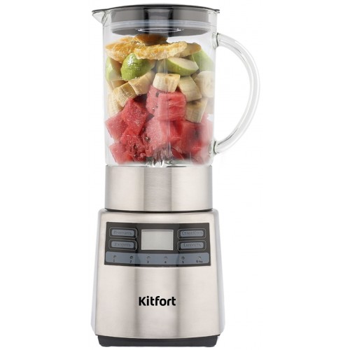 Стационарный блендер Kitfort KT-1301 (серебристый) 7
