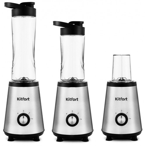 Стационарный блендер Kitfort КТ-1340-3 (серебристый металлик) 1