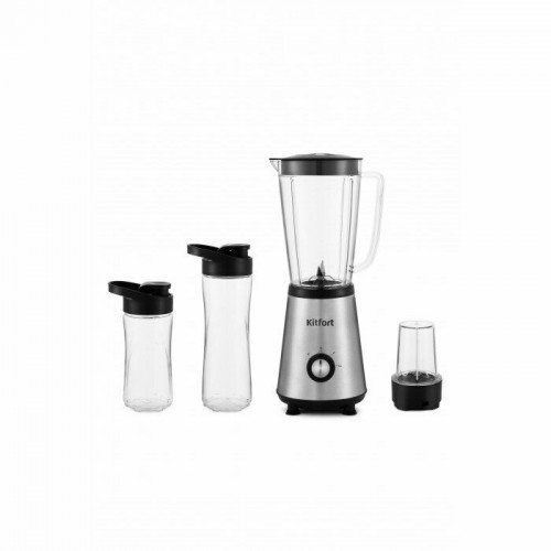 Стационарный блендер Kitfort КТ-1340-3 (серебристый металлик) 8
