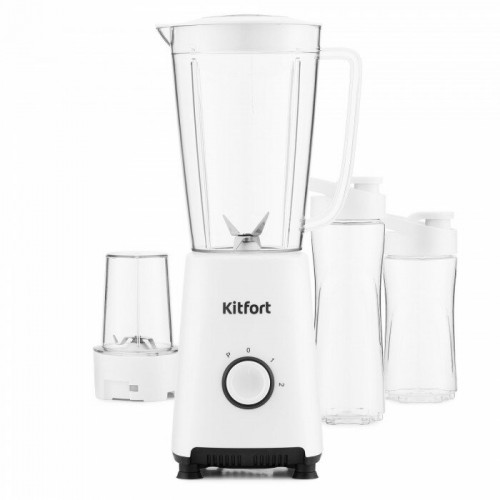 Стационарный блендер Kitfort KT-1380 (белый) 9