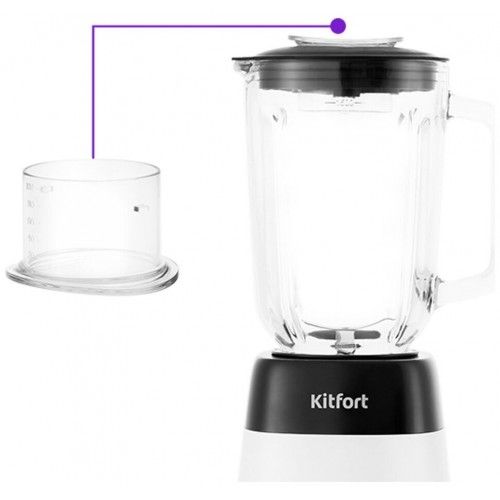 Стационарный блендер Kitfort КТ-1381 (белый/черный) 5