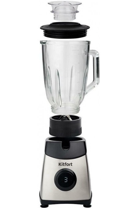 Стационарный блендер Kitfort KT-1394 (серебристый/черный) 1