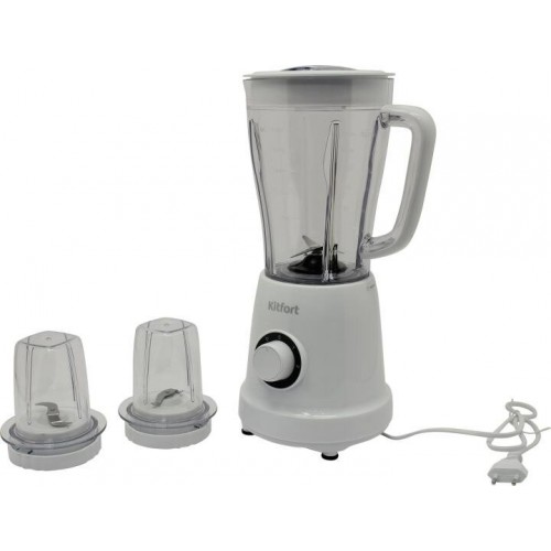 Стационарный блендер Kitfort KT-3019 (белый) 9
