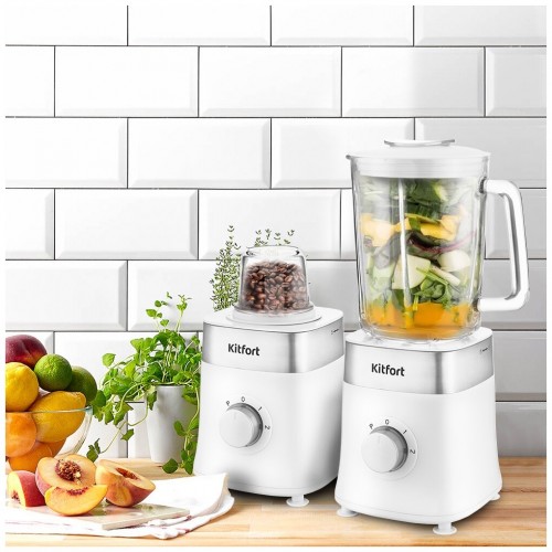 Стационарный блендер Kitfort KT-3030-2 (белый) 1