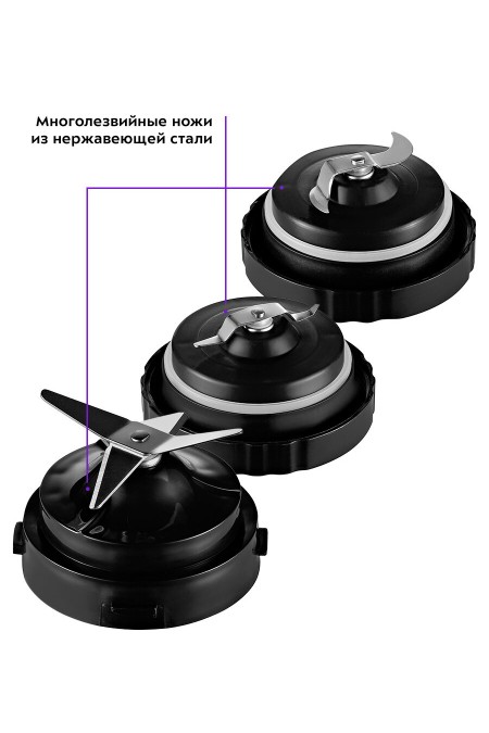 Стационарный блендер Kitfort KT-3032-1 (фиолетовый) 1