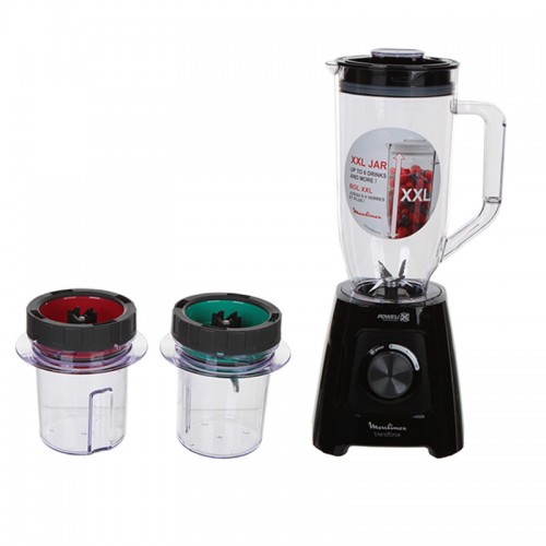 Стационарный блендер Moulinex LM458810 (черный) 1