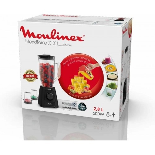 Стационарный блендер Moulinex LM458810 (черный) 2