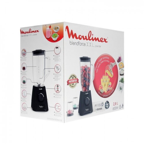 Стационарный блендер Moulinex LM458810 (черный) 4