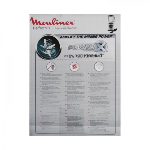 Стационарный блендер Moulinex LM871A10 (шампань) 9