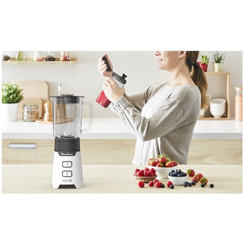 Стационарный блендер Moulinex Minimix LM16L110 (белый/черный) 3