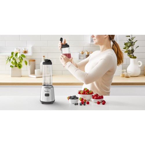 Стационарный блендер Moulinex Mix Move LM15FD10 (черный/серебристый) 7