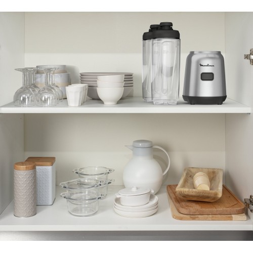 Стационарный блендер Moulinex Mix Move LM15FD10 (черный/серебристый) 9