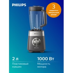 Стационарный блендер Philips HR3020/20 (серый)